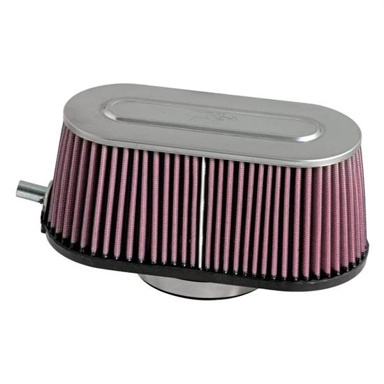 K&N 59-5006 Marine Flame Arrestor, Oval Straight, 4 in. Tall