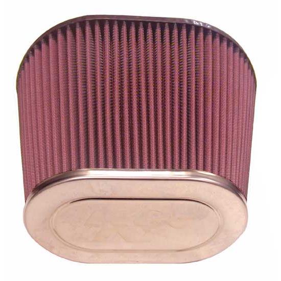 K&N 59-5011 Marine Flame Arrestor, Oval Straight, 6 in. Tall