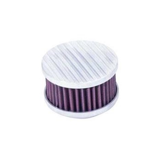 K&N 60-0410 Air Filter Assembly, 2.25in Tall, Red, Round