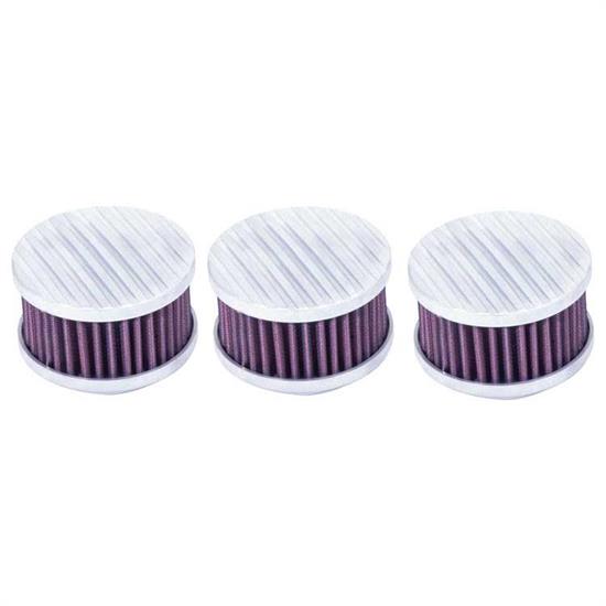 K&N 60-0413 Air Filter Assembly, 2.25in Tall, Red, Round