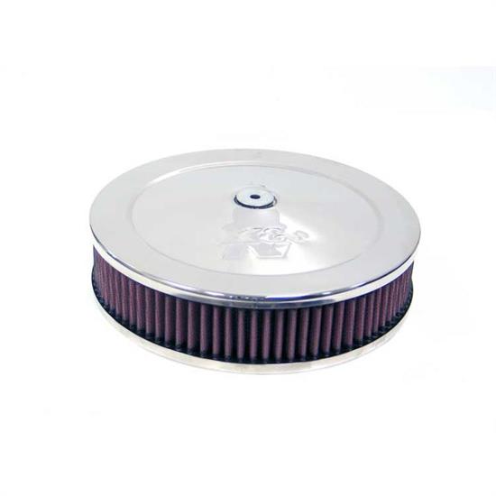 K&N 60-1070 Air Filter Assembly, 2in Tall, Red, Round