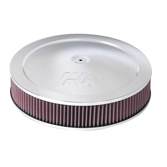 K&N 60-1280 Air Filter Assembly, 3.063in Tall, Red, Round