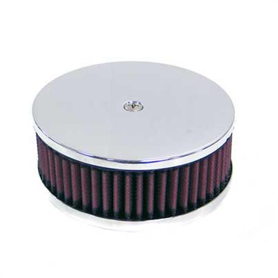 K&N 60-1331 Air Filter Assembly, 2in Tall, Red, Round