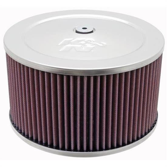 K&N 60-1365 Air Filter Assembly, 5in Tall, Red, Round