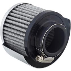 Speedway Valve Cover Shielded Breather Filter, 1-1/2 Inch