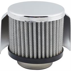 Speedway Valve Cover Shielded Breather Filter, 1-1/2 Inch