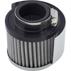 Speedway Valve Cover Shielded Breather Filter, 1-1/2 Inch