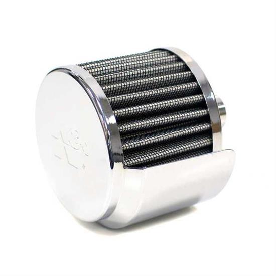 K&N 62-1517 Crankcase Vent Air Filter, 2.5 in. Tall, 3 in. OD