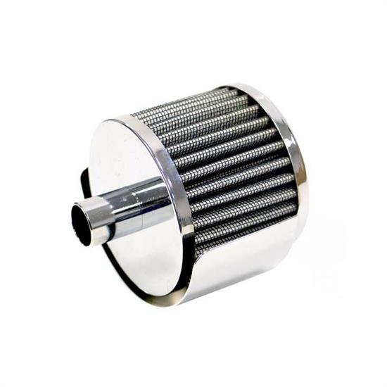 K&N 62-1518 Crankcase Vent Air Filter, 2.5 in. Tall, 3 in. OD