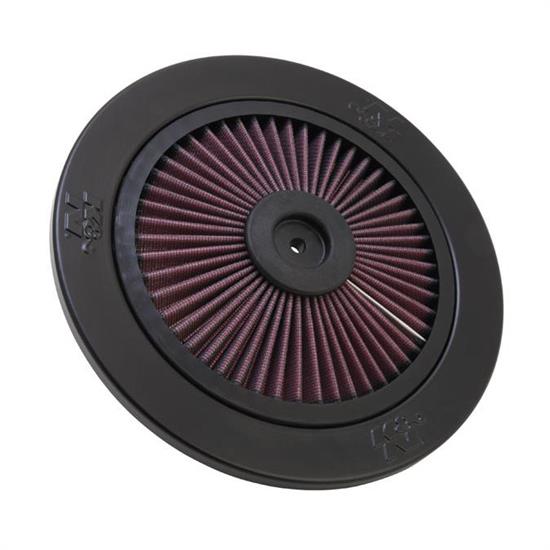 K&N 66-0901 X-Stream Airflow Filter Assembly Top, 1in Tall, Round Lid
