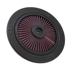 K&N 66-0901 X-Stream Airflow Filter Assembly Top, 1in Tall, Round Lid