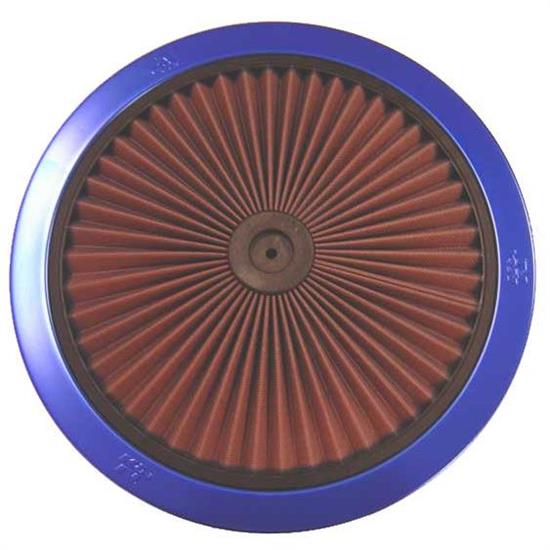 K&N 66-1401XB X-Stream Airflow Filter Assembly Top, 1 Tall, Round Lid