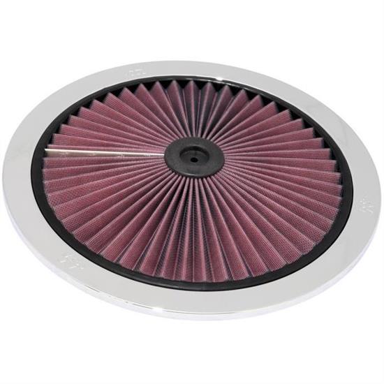 K&N 66-1401XP X-Stream Airflow Filter Assembly Top, 1 Tall, Round Lid