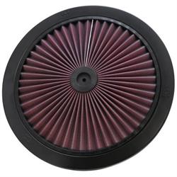 K&N 66-1401 X-Stream Airflow Filter Assembly Top, 1in Tall, Round Lid