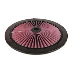 K&N 66-1401 X-Stream Airflow Filter Assembly Top, 1in Tall, Round Lid