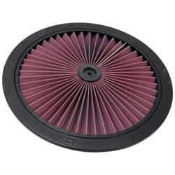 K&N 66-1601 X-Stream Airflow Filter Assembly Top, 1in Tall, Round Lid