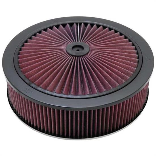 K&N 66-3020 X-Stream Airflow Air Filter Assembly, 14 x 4, Raised Base