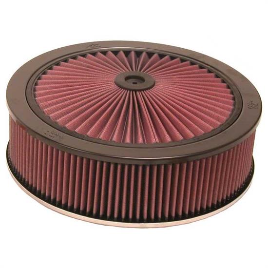 K&N 66-3080 X-Stream Airflow Air Filter Assembly, 14 x 4, Dominator