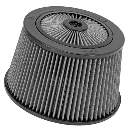K&N 66-3300R X-Stream Top Assembly, 6.375in Tall, Gray, Round