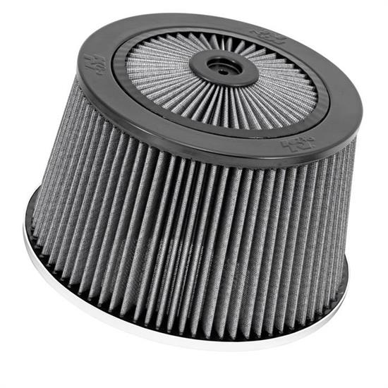 K&N 66-3340R X-Stream Top Assembly, 6.375in Tall, Gray, Round