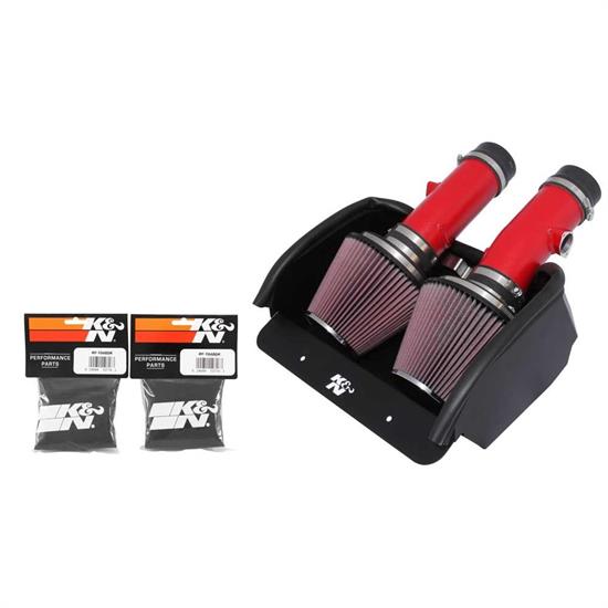 K&N 69-2527TTR 69 Series Typhoon Performance Intake Kit, Dodge 8.4L