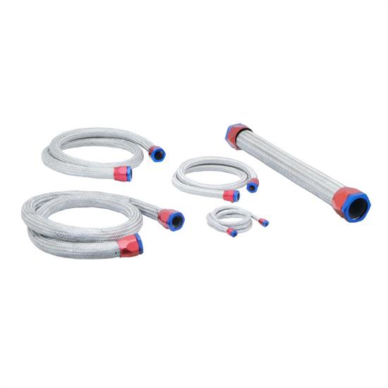 Spectre 7710 Magna Pak 19 In Radiator Hose, Red/Blue, 1.5 In ID
