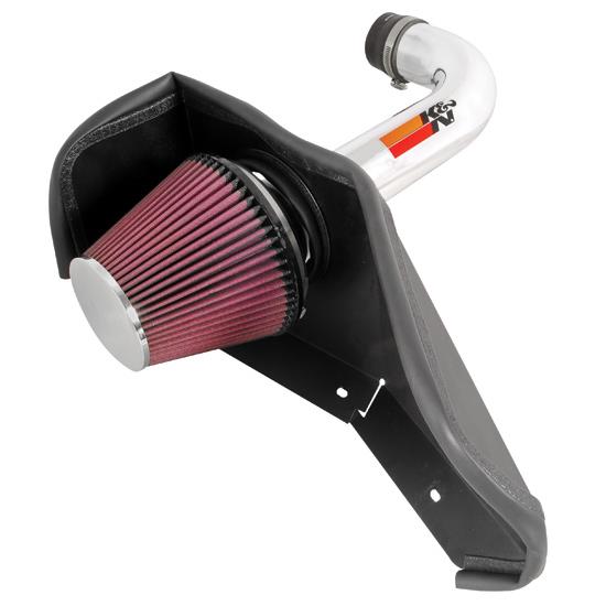 K&N 77-1558KP 77 Series High-Flow Intake Kit, Mitsubishi/Dodge 3.7L