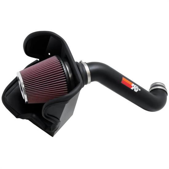 K&N 77-1562KTK 77 Series High-Flow Intake Kit, Dodge 3.7L, Jeep 3.7L