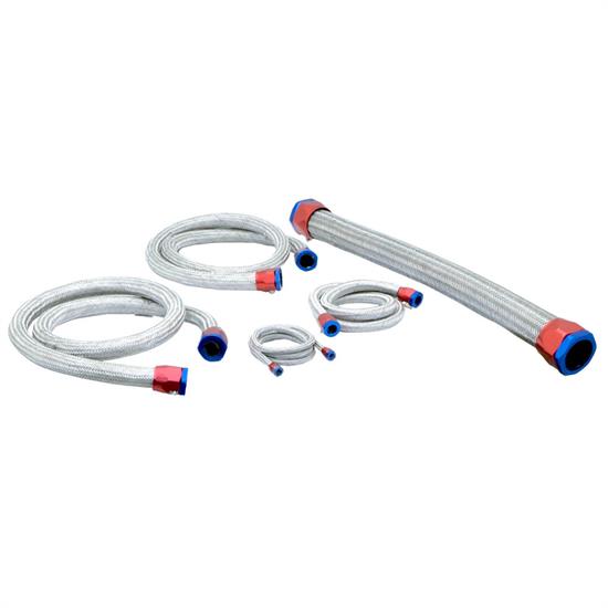 Spectre 7720 Magna Pak 25 In Radiator Hose, Red/Blue, 1.5 In ID
