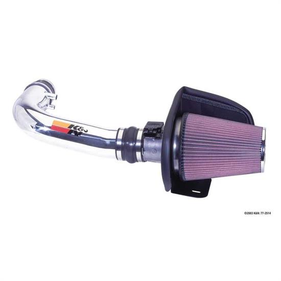 K&N 77-2514KP 77 Series High-Flow Intake Kit, Ford/Lincoln 4.6L-5.4L