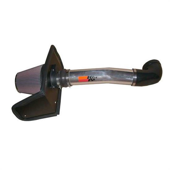 K&N 77-3037KP 77 Series High-Flow Performance Intake, Hummer 6.0L-6.2L