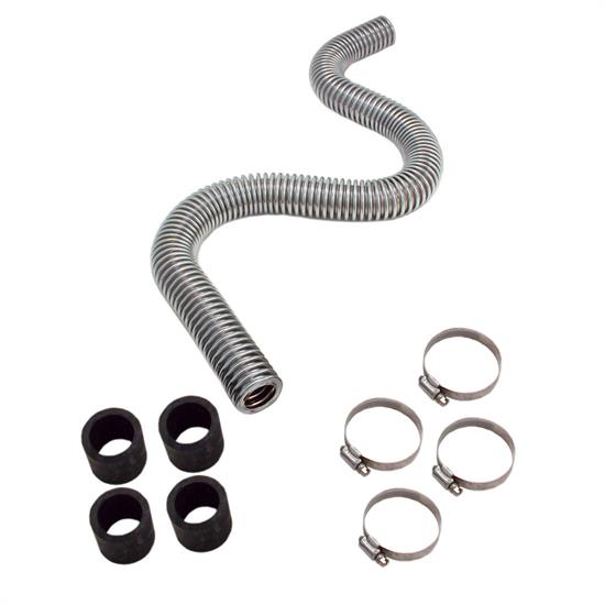 Spectre 7791 Magna Kool Radiator Hose Kit, Chrome, 36 in. Long
