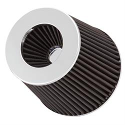 Spectre 8131 Conical Filter, Black, 6.719in Tall, Round Tapered