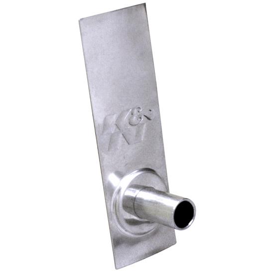K&N 85-1450 Air Cleaner Vent Hose Adapter, 1/2 Inch Hose, H-4 Inch