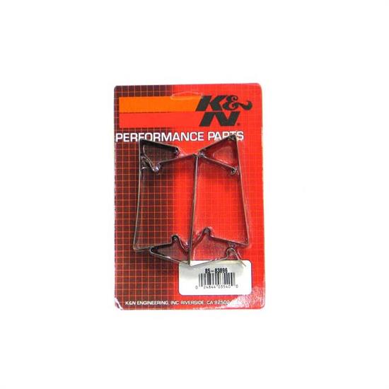 K&N 85-83896 Air Cleaner Steel Flow Control Spring Clips, 16 x 4 Inch