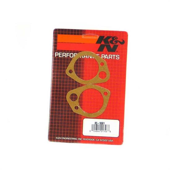 K&N 85-9681 Air Cleaner Mounting Gasket, Weber DCOE 45-48 w/Airhorns