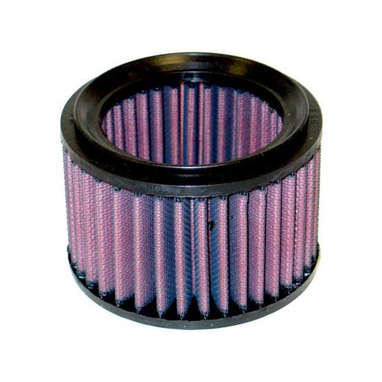 K&N AL-6502 Powersports Air Filter, Aprilia 652