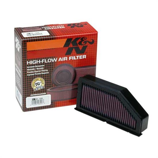 K&N BM-1299 Powersports Air Filter, BMW 1157-1200