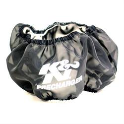 K&N E-1650PK PreCharger Air Filter Wrap, 3in Tall, Black