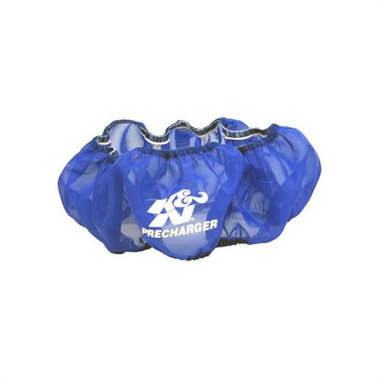 K&N E-1650PL PreCharger Air Filter Wrap, 3in Tall, Blue