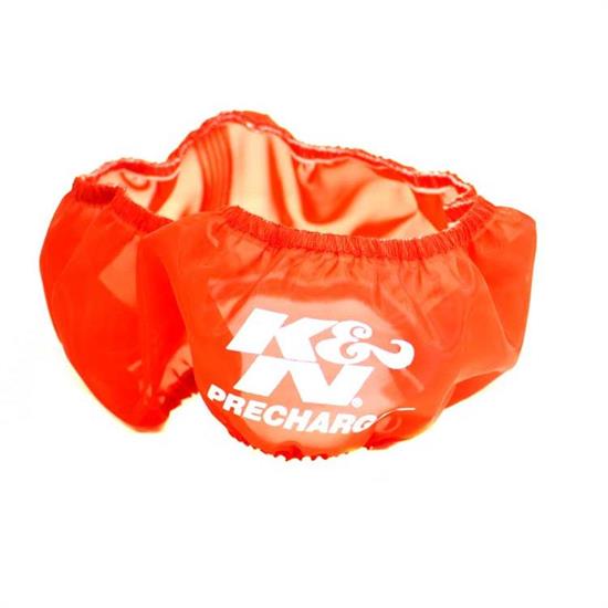 K&N E-1650PR PreCharger Air Filter Wrap, 3in Tall, Red