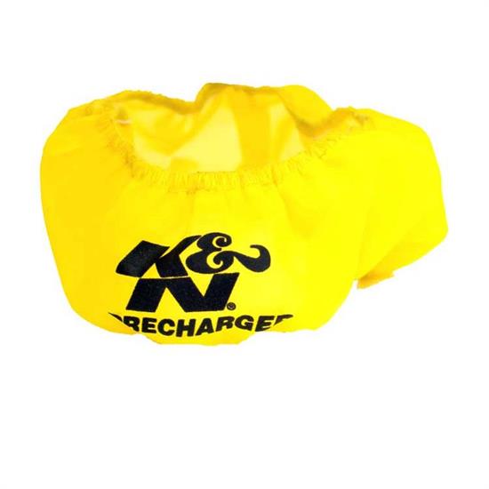 K&N E-1650PY PreCharger Air Filter Wrap, 3in Tall, Yellow
