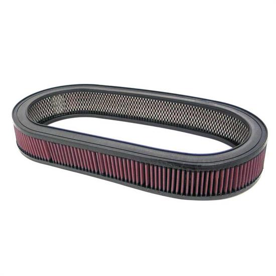 K&N E-1963 Lifetime Performance Air Filter, 3in Tall, Oval