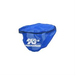 K&N E-2510PL PreCharger Air Filter Wrap, 4in Tall, Blue
