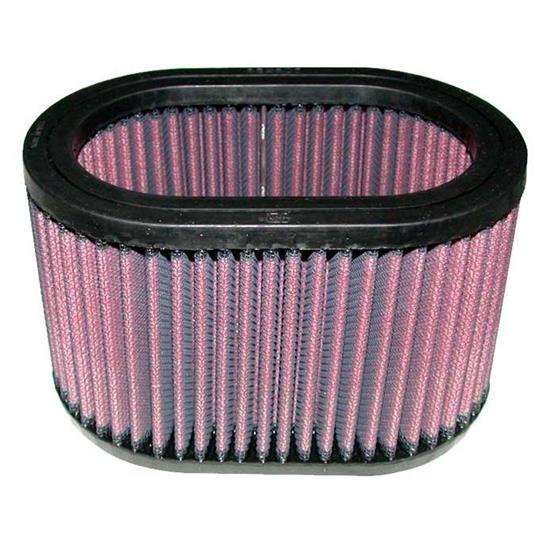 K&N E-3011 Lifetime Performance Air Filter, 4in Tall, Oval