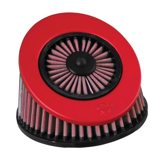 K&N E-3043 Powersports Air Filter, 4.125in Tall, Round Tapered