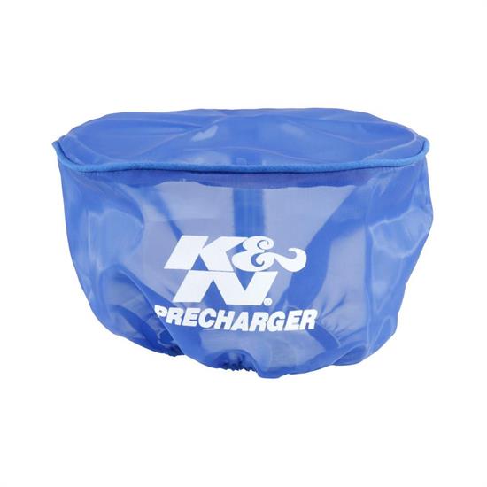 K&N E-3190PL PreCharger Air Filter Wrap, 3.25in Tall, Blue