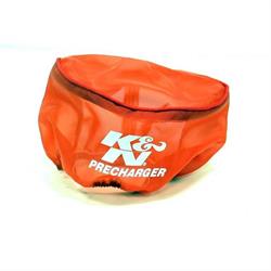 K&N E-3190PR PreCharger Air Filter Wrap, 3.25in Tall, Red