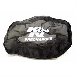 K&N E-3321PK PreCharger Air Filter Wrap, 2in Tall, Black