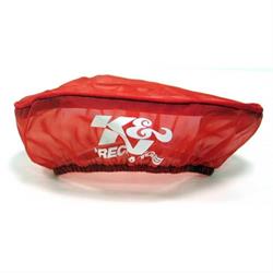 K&N E-3321PR PreCharger Air Filter Wrap, 2in Tall, Red